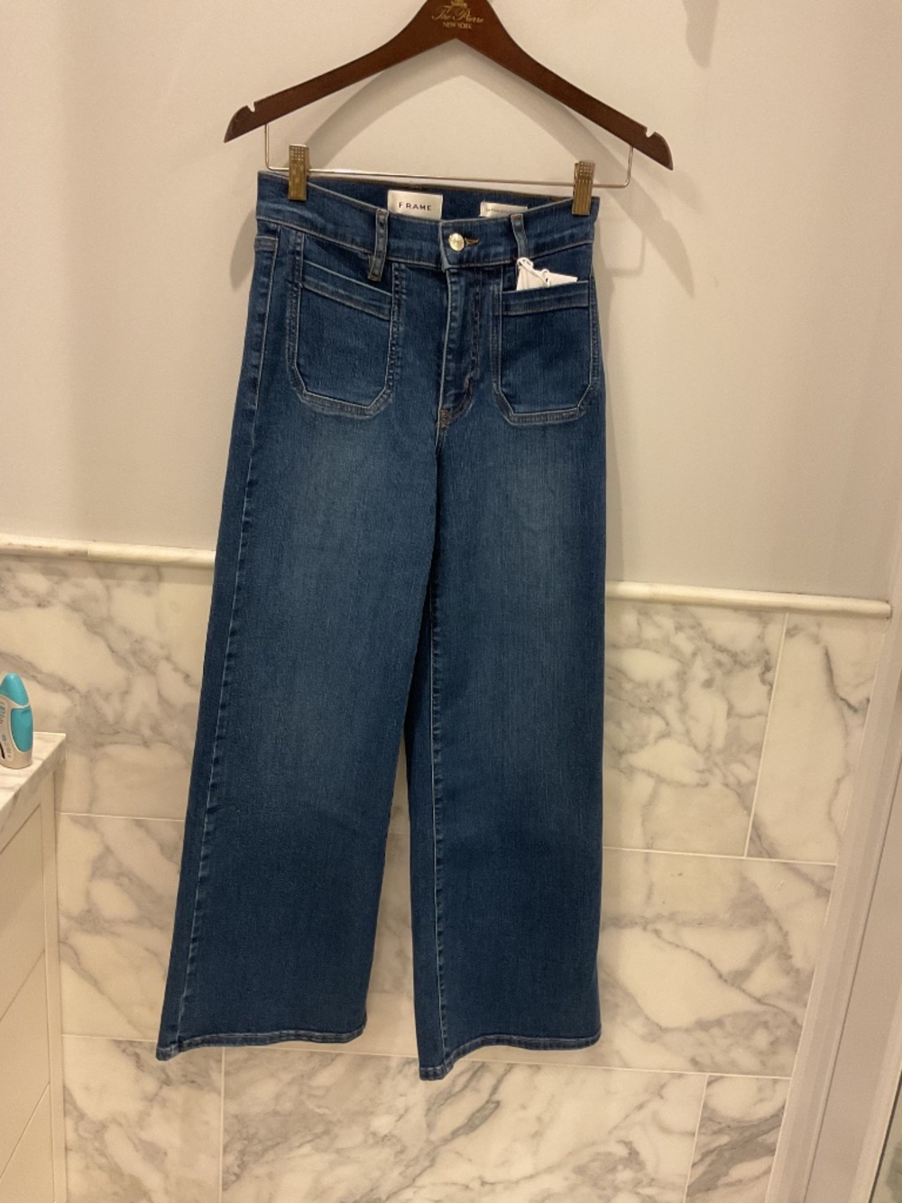 Frame’s Le PIxie Slim Palazzo w/Modernist Pocket - Picture 4 of 9
